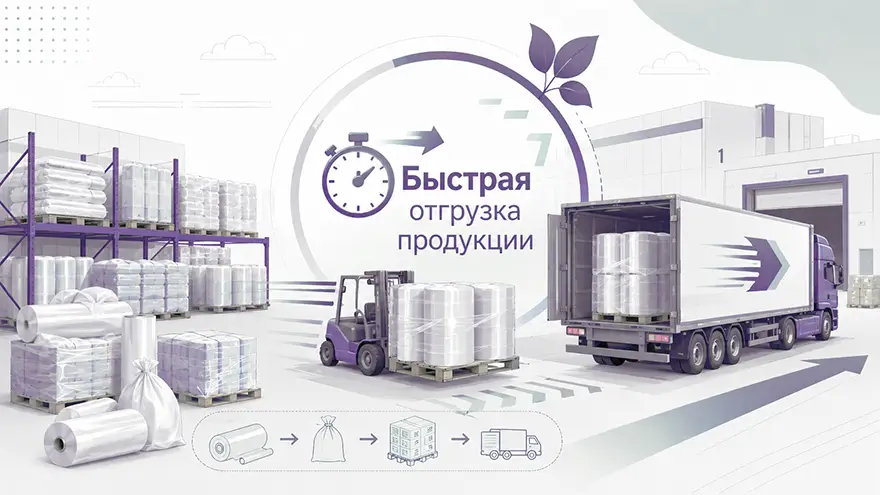 Быстрая отгрузка продукции